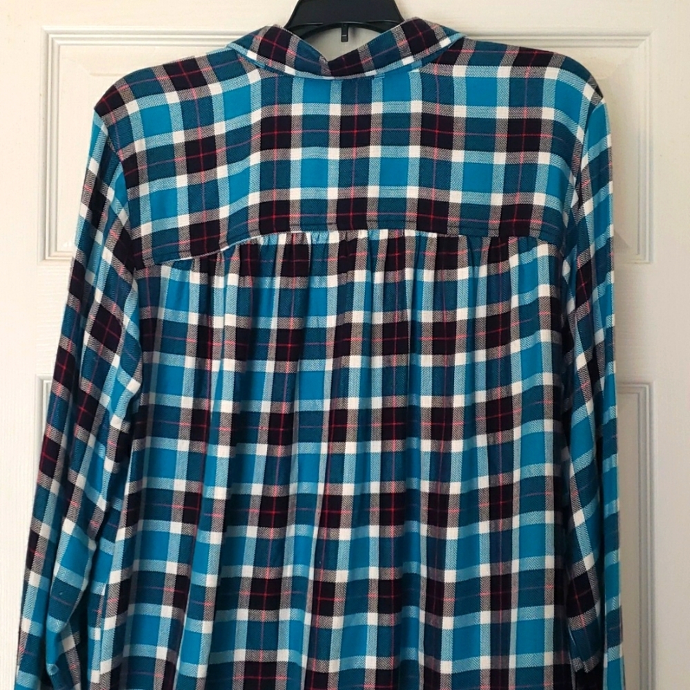 NWOT Eddie bauer flannel shirt - Picture 3 of 4